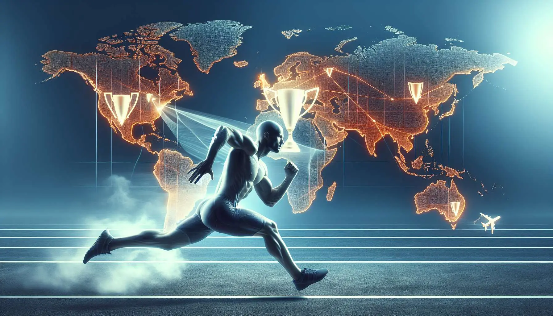 Jet-lag performance sportive